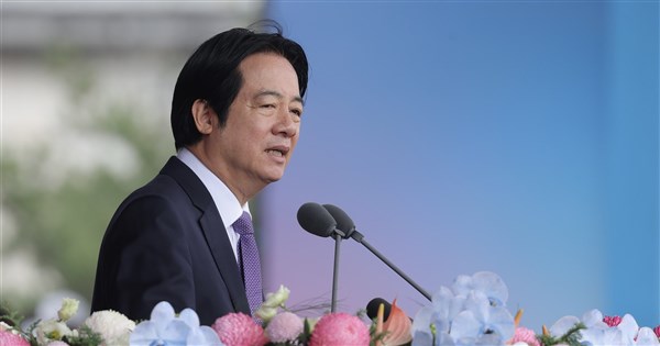 國慶演說　賴總統：以和平為己任　做可信賴穩定力量