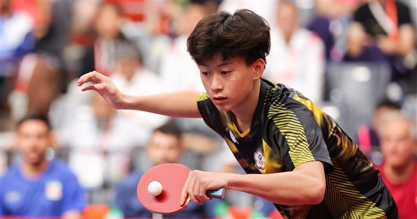 桌球亞錦賽郭冠宏不敵中國削球手 止步4強仍帶回銅牌