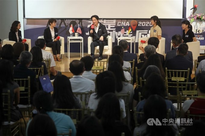 我是海外特派員分享會 賴副總統笑談直播經驗最想去不丹