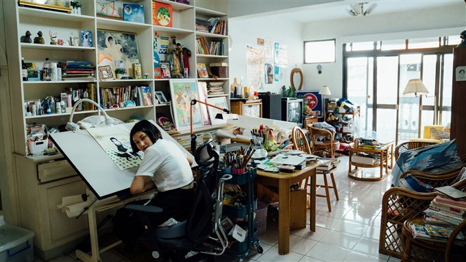 人物》仙女的書櫃：訪新銳藝術家倪瑞宏談《仙女日常奇緣》