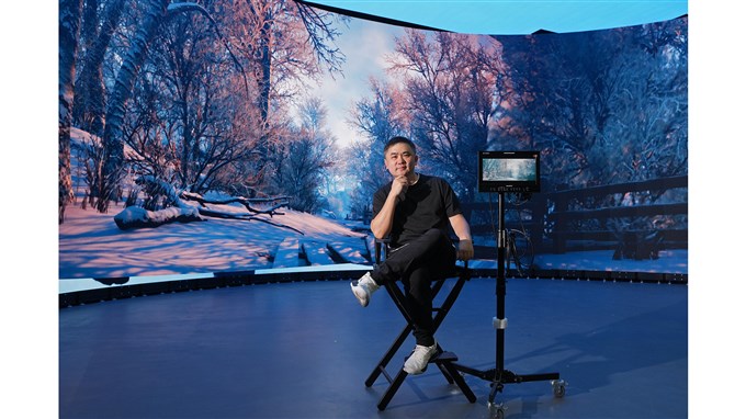 當城市風景搬上螢幕弧牆 LED也能創造電影真實感