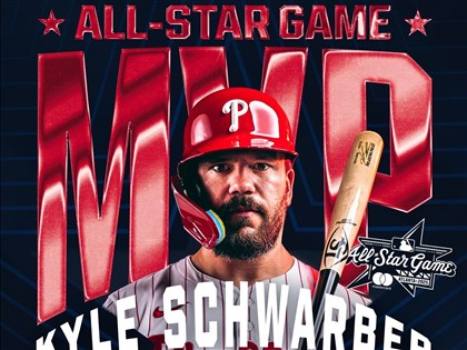 MLB明星賽首見延長賽全壘打加賽 舒瓦伯3轟國聯勝出[影]