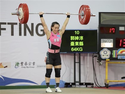全運會郭婞淳雙破大會摘金 落淚感謝自己拚到目標