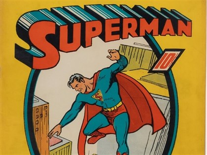 超人1939年首期漫畫拍賣　912萬美元成交創紀錄