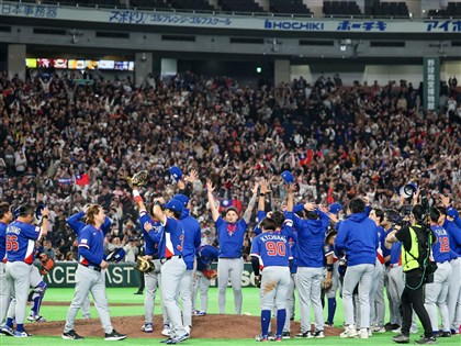 圖輯／WBC關鍵時刻回顧　費仔張育成開轟帶動台灣寫史詩勝利