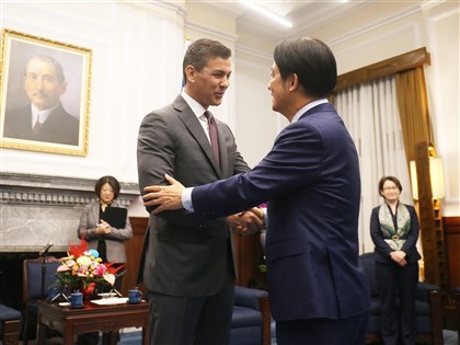 外交部：巴拉圭總統5/7來台訪問　賴總統5/8軍禮歡迎