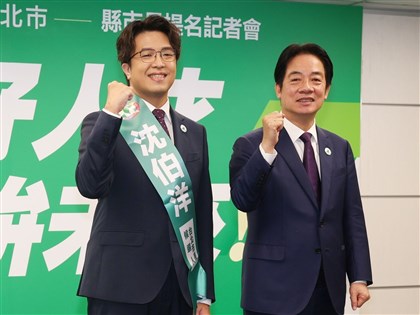 民進黨徵召沈伯洋參選台北市長　賴清德讚他是不二人選