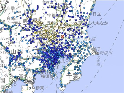 日本關東5.5地震撼首都圈　專家：位處複雜板塊交界
