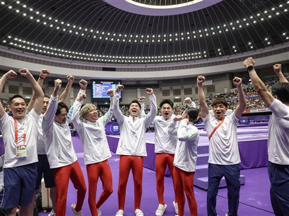 亞運競技體操台灣男團奪銅　總教練讚李智凱、唐嘉鴻傳承經驗【圖輯】