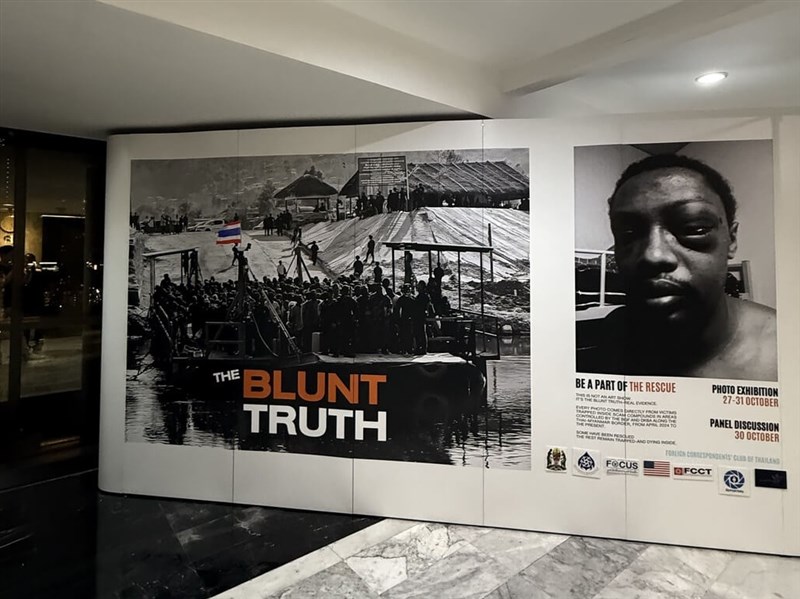 曼谷攝影展揭緬甸詐騙園區慘況 受害者控遭酷刑挨餓