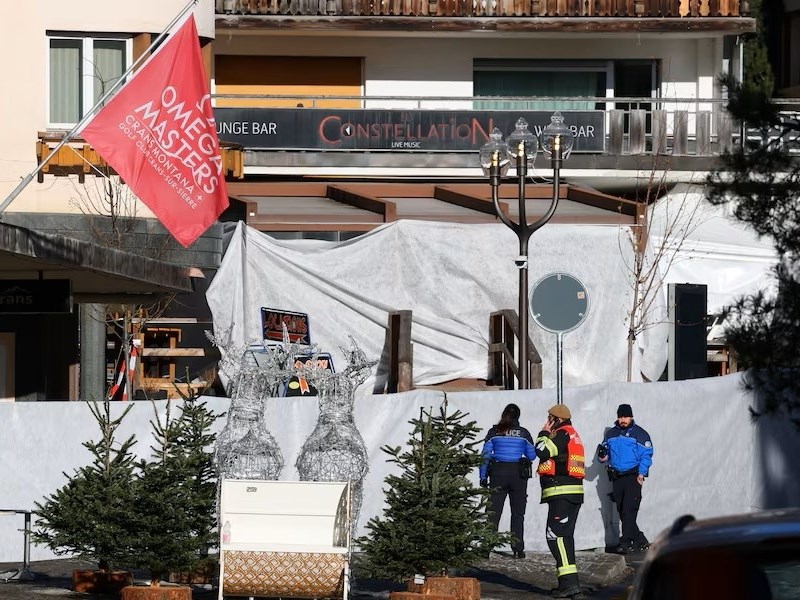 瑞士酒吧跨年活動爆炸數十死逾百傷　警方初判慶祝火炬釀災