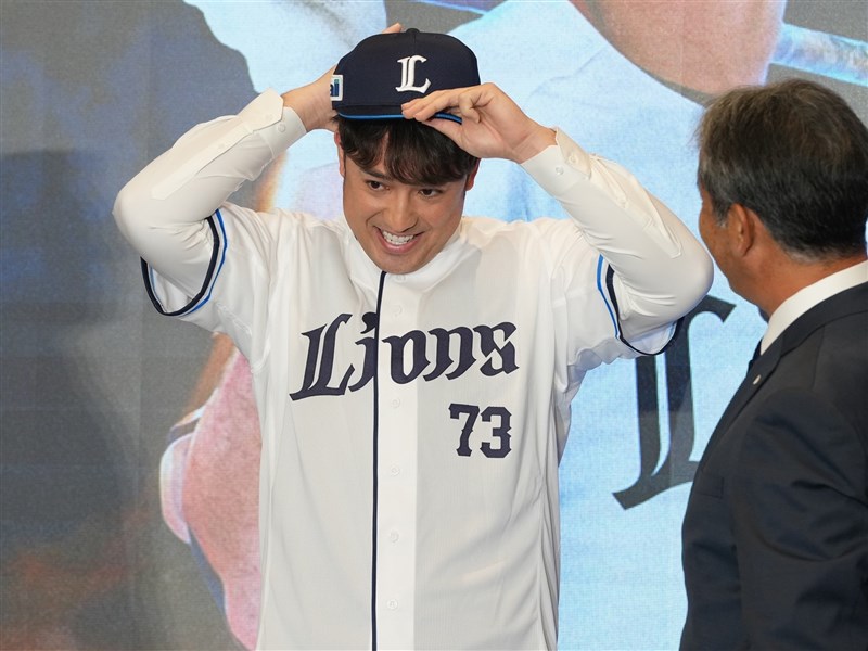 林安可加盟西武獅登錄名A.Lin　期待日職一軍與台灣球員對決