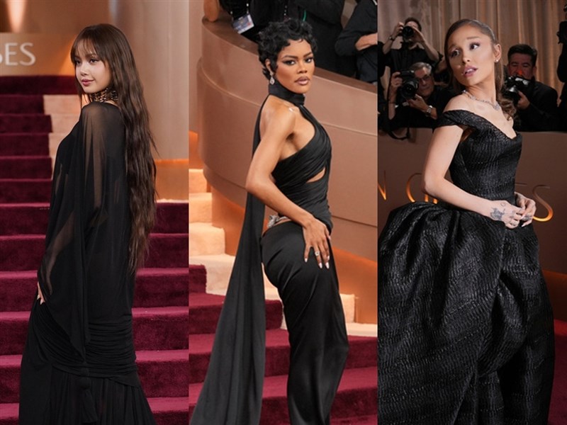 金球獎紅毯Lisa薄紗禮服亮相　明星Be Good徽章聲援遭ICE擊斃婦女