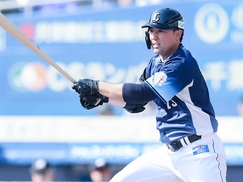 林安可日職一軍初亮相首安出爐　4打數敲1安[影]