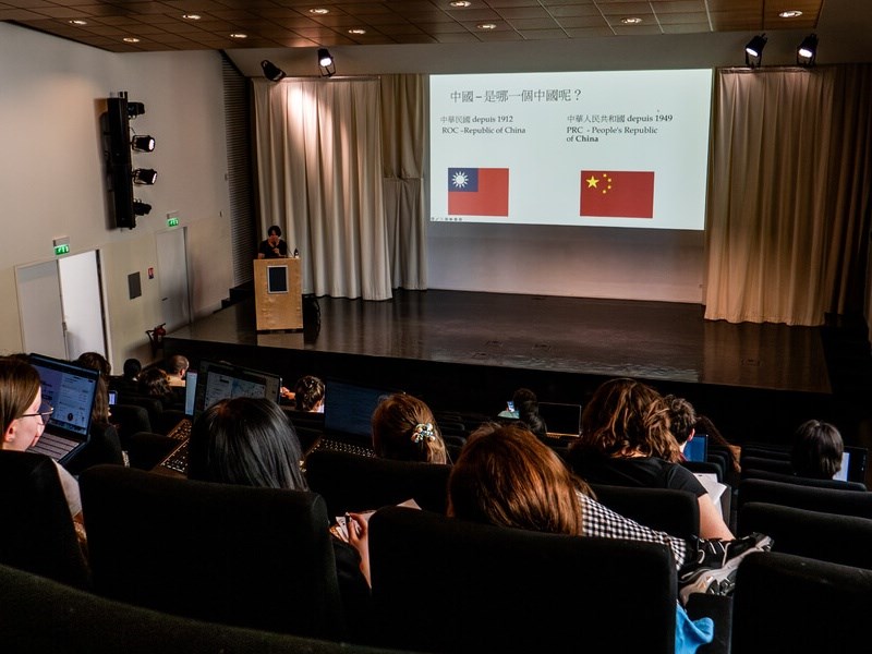 巴黎學生也參與台灣史補課　拆解專有名詞背後意識