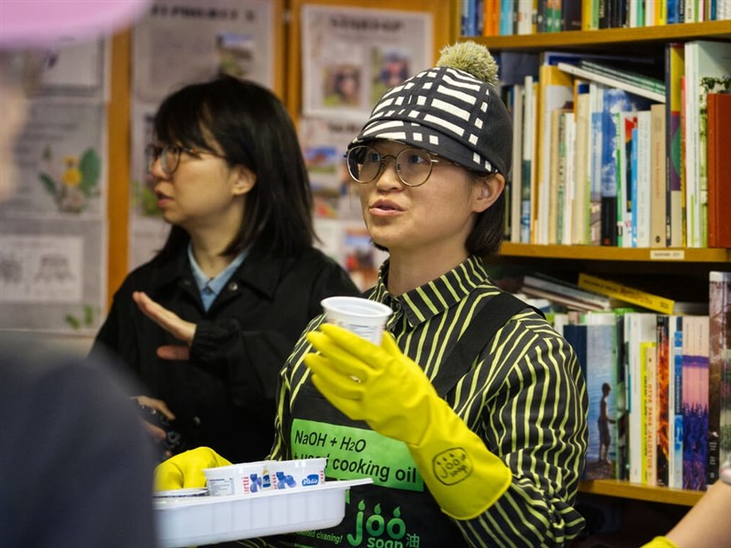 林瑩茹回收廢棄食用油製皂　打入芬蘭市場獲米其林餐廳青睞