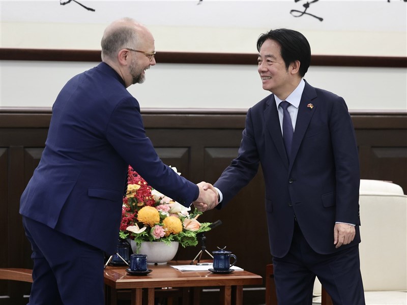 總統接見德國會議員訪團 友台小組主席徐德分:民主交流不受中國阻撓