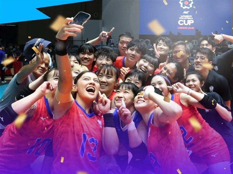 台灣女排亞洲盃奪銀 蔡幼群陳喬恩林其蓉入選最佳陣容